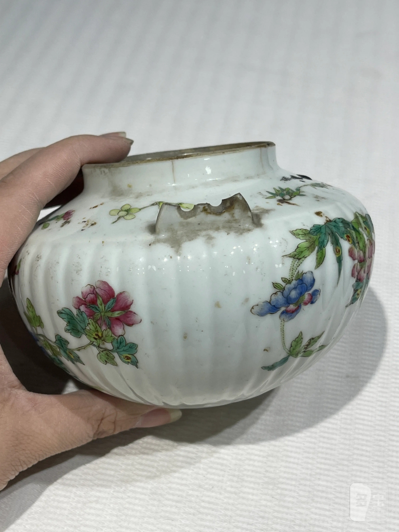 清代 粉彩茶壶一组十五件 - 图34